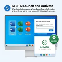 Clé de licence à vie Office 2024 Famille et Petite Entreprise, activation mondiale pour compte personnel, clé numérique pour PC/Mac en stock