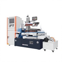 Machine de découpe à fil EDM CNC automatique DK7745 à bas prix de Chine, à mouvement rapide pour la découpe de métaux, avec composants moteur PLC