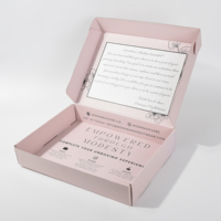 Caja de Embalaje de Papel Plana con Logotipo Personalizado, Cartón Corrugado, Caja de Cartón Troquelada, Plegable, Kraft, para Envíos