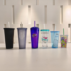 Tùy Chỉnh Nhựa Yarder Bằng Cháo Chai Dài Rơm Nước Trái Cây Ly Granitas Đông Lạnh Uống Lớn Cốc Nhựa - Product Image 5