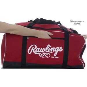 Rawlings Covert Duffle Equipment <b>Bag</b> <b>Navy</b> Blue Baseball Softball Gear - Product Image 6