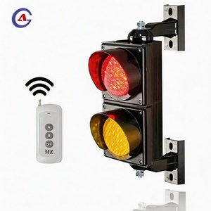 ไฟจราจร LED 100 มม. DC24V สำหรับระบบควบคุมการเข้าออกลานจอดรถ - Product Image 2