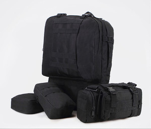 Jsh 야외 특수 작업 다기능 접이식 전술 조끼 가방 등산 스포츠 여행 캠핑 배낭 - Product Image 4