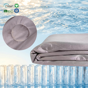 Couette d'été de luxe lavable gris argenté rafraîchissante, légère et respirante, pour hôtels et espaces commerciaux - Product Image 1