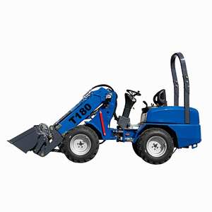 Chariot télescopique articulé compact avec support en ligne, chargeur frontal, chargeur sur roues, capacité de 600 kg avec accessoires - Prix - Product Image 3