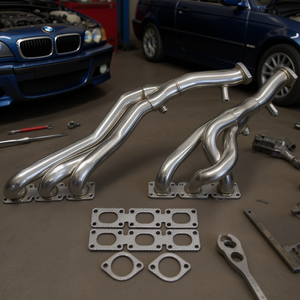 Colectores de escape de acero inoxidable para BMW E46 E39 Z4 2.5L 2.8L 3.0L 2001 2006 Sistemas de escape tuning - Product Image 2