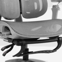 Silla de Oficina Ergonómica de Malla al por Mayor, Respaldo Alto, Reposacabezas Ajustable, Giratoria 360°, Silla de Escritorio para Oficina en Casa