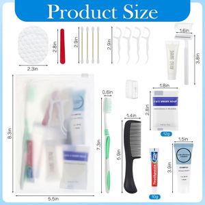 Ensemble d'articles de toilette de luxe écologiques biodégradables pour hôtel, voyage et avion, hydratants, vente en gros - Product Image 2