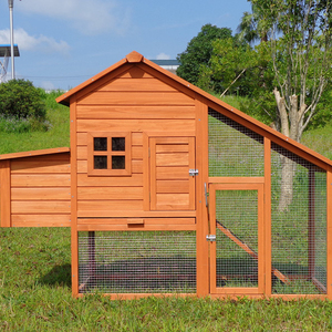 Étanche en bois poulailler solide motif transporteur et conception de cage pour petits animaux ou oiseaux - Product Image 4