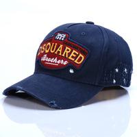 Casquettes en jean personnalisées avec logo brodé, casquettes de baseball violettes de créateur, vente en gros