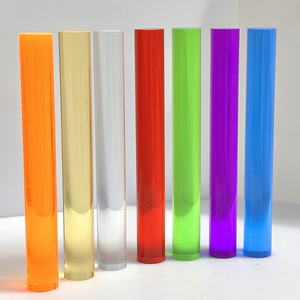 Uplastech Maßgefertigte Klare Farbige Runde Acrylstäbe & -Stangen PMMA-Stangen Extrusions- & Schneidedienstleistungen - Product Image 2