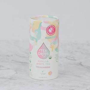 Emballage en tube de papier kraft durable pour thé en vrac, thé aux herbes, thé aux fruits, thé aux fleurs - Product Image 4