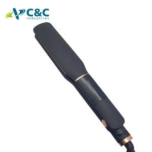 Lisseur de cheveux numérique LED professionnel, température réglable, chauffe rapide, plaques flottantes en aluminium - Product Image 2