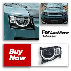 Feux de voiture pour Defender Phare 2020-2023 12V LED Phares Feux de jour DRL Clignotant Nouveau style de voiture - Product Image 2