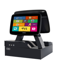 POS-система ZHONGJI A700 с 15-дюймовым сенсорным экраном, процессором Intel Quad-Core, ОС Windows, гарантией 2 года, 500 ГБ памяти, 16 ГБ оперативной памяти DDR4, многофункциональная