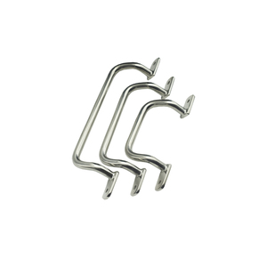 Poignée en acier inoxydable 304 UHFNSS110 120 125 160 200, poignée de meuble à double courbe angulaire - Product Image 2