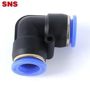 1 8 플라스틱 튜브 커넥터 Suppliers-SNS SPV 유니온 팔꿈치 플라스틱 푸시 빠른 연결 공기 튜브 호스 Penumatic 피팅