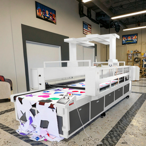 Kép đầu cuộn để cuộn vải máy cắt <span class=keywords><strong>laser</strong></span> 120 Wát CCD máy ảnh máy khắc <span class=keywords><strong>laser</strong></span> cho dệt - Product Image 1