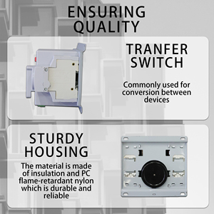 Commutateur <span class=keywords><strong>de</strong></span> transfert <span class=keywords><strong>automatique</strong></span> à double alimentation WCQ2C 6A 63A 2P/3P/4P <span class=keywords><strong>de</strong></span> type PC pour systèmes solaires et alimentation <span class=keywords><strong>de</strong></span> secours, fabriqué en Chine - Product Image 3