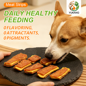 Rebanadas de Queso Rellenas de <span class=keywords><strong>Pollo</strong></span> o Pato, Certificadas por la FDA, ISO, HACCP y BRC, Golosinas Suaves y Masticables para Perros y Gatos, Disponible OEM - Product Image 6