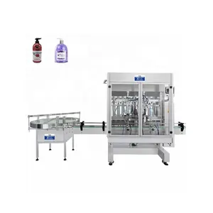 Water Bottle Filler Automatic Machinery PLC Control Piston FIlling And Capping Machine