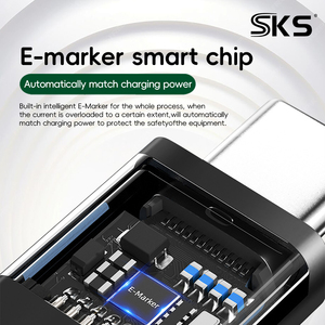 <span class=keywords><strong>สาย</strong></span>เคเบิล Type-C USB 4 ความยาว 1 เมตร รองรับการชาร์จเร็ว 5A ความเร็ว 40Gbps รองรับการฉายภาพ 8K กำลังไฟ 100W PD <span class=keywords><strong>สาย</strong></span>ถักคุณภาพพรีเมียม <span class=keywords><strong>ทองแดง</strong></span>แท้ ได้รับการรับรองมาตรฐาน ROSH สำหรับคอมพิวเตอร์ - Product Image 2