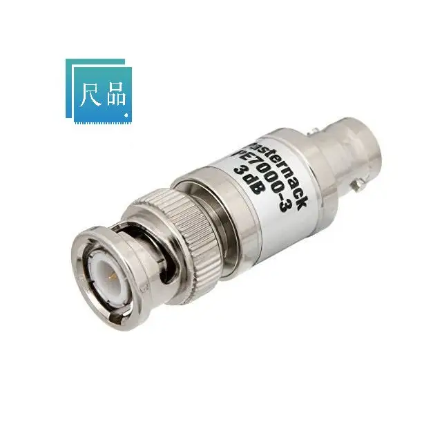 PE7000-3 BOM Service 3 dB Fixed Attenuator, BNC Male PE7000-3