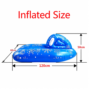 ENLIGHT Matériau de qualité RAFT 0,4 mm, PVC écologique, bateau à moteur gonflable, flotteur de voiture, lit de piscine et luge de neige, jouet pour enfants - Product Image 5
