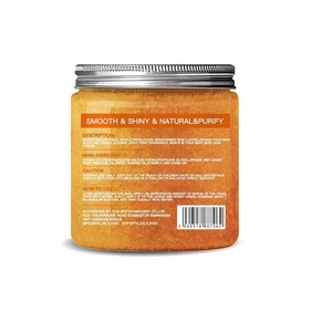 Gommage corporel éclaircissant et exfoliant au sel de la Mer Morte, biologique et naturel, marque privée - Product Image 2
