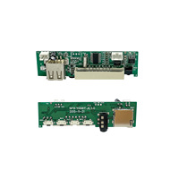 Carte décodeur audio BT télécommande Module de lecteur MP3 affichage LED entrée USB/TF/AUX pour haut-parleur bricolage réparation PCBA produit