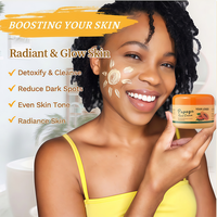 Crème éclaircissante pour le visage à la papaye OEM, éclaircissement naturel de la peau, hydratation, avec vitamine C et collagène pour le traitement des taches brunes