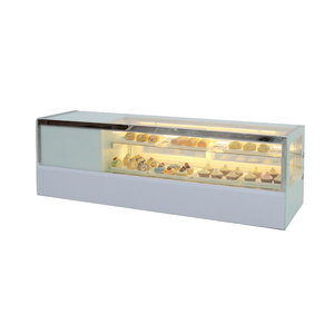 Chuyên Nghiệp Cấp Nâng Cấp Right Angle <span class=keywords><strong>Sushi</strong></span> Hiển Thị Tủ Lạnh Bánh Showcase Hiển Thị Showcase Cho Bánh - Product Image 1