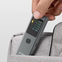 DUKA ATuMan LS6 40M Mini niveau laser télémètre rechargeable deux-en-un avec écran OLED pour la mesure d'angle 480mAh