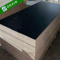 Un côté ou deux côtés Grain de bois couleur unie Grain de marbre mélamine face MDF pour meubles