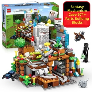 Blocs de construction classiques My World Building Block DIY Square Cube Creative Building Block Sets - Product Image 2