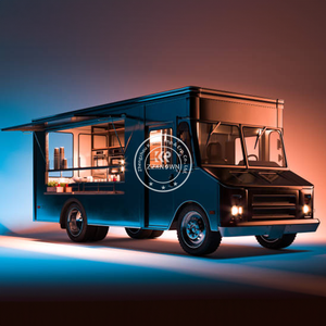 Camion de restauration mobile électrique 2025 avec grill à rouleaux, construction en fibre de verre et aluminium pour la vente de hot-dogs et de snacks - Product Image 3