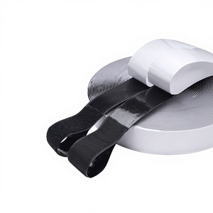 Cinta Adhesiva de Gancho y Bucle al por Mayor, Mosquitera Autoadhesiva <span class=keywords><strong>para</strong></span> <span class=keywords><strong>Puertas</strong></span>, de Poliéster/Nylon de Doble Cara, Cinta Fuerte - Product Image 1