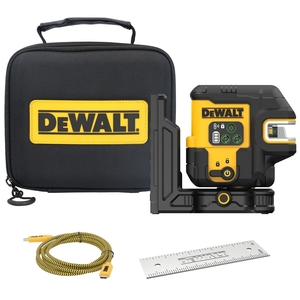 Nivel Láser Dewalt de 360 Grados con Autonivelación, Haz Verde, Uso en Interiores y Exteriores - Product Image 1