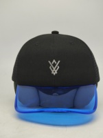 Casquettes Trucker Snapback 6 Panneaux en Maille Broderie Éclair Décontractées d'Hiver pour Hommes et Femmes, Protection UV, Visière Courbée – Vente en Gros