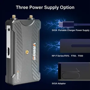 ชุดส่งสัญญาณและรับสัญญาณไร้สาย HDMI ระยะไกล 250 เมตร สำหรับกล้อง PS PC STB วิดีโอไปยังทีวี ควบคุมด้วยรีโมท IR ความละเอียด 1080P ชุดขยายสัญญาณไร้สาย - Product Image 4