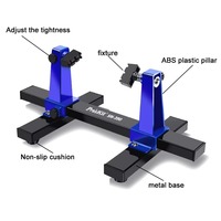 Soporte Ajustable para PCB Proskit SN-390 con Rotación de 360 Grados, Abrazadera para Placas de Circuito Impreso, Herramientas de Reparación de Componentes Electrónicos
