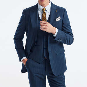 <span class=keywords><strong>Abito</strong></span> da Uomo di Alta Qualità su Misura 3 Pezzi, Sartoria di Lusso, Giacca Monopetto, Completo Formale da Lavoro - Product Image 1