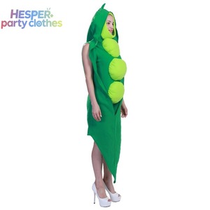 HESPER Factory Spot Conjuntos de Disfraces de Cosplay para Mujer Adulta, para Fiestas de Halloween y Carnaval, con temática de Vegetales y Comida de Escenario, incluyendo disfraz de Guisante - Product Image 3
