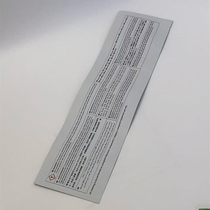 Tùy chỉnh mờ trắng bao bì nhựa 3-Side-Sealed túi nhiệt con dấu túi không mùi mềm túi cho dài làm sạch thẻ y tế chất lỏng - Product Image 3