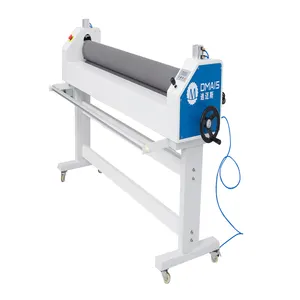 1600mm Wide Format 63" Laminating Machine Soft Board lamination Hot and Cold Easy Operate Manual Laminator