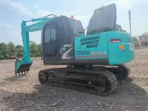 14 Ton Japan 2022 Crawler Digger Machine 90% Nieuwe Goede Staat Hoge Kwaliteit Lage Prijs Gebruikte Graafmachine Kobelco Sk140 Te Koop