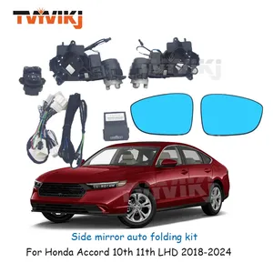 <span class=keywords><strong>Side</strong></span> gương chiếu hậu tự động gấp động cơ nâng cấp Kit mô-đun cho Honda Accord 10th 11th LHD 2018 2024 góc rộng xem xe gương - Product Image 3