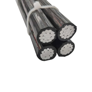 Cables ABC de conductores aéreos de bajo voltaje 3x95 + 1x70 + 1x16 3x120 + 1x70 + 1x16 3x150 + <span class=keywords><strong>1x95</strong></span> + 1x16 3x185 + 1x120 + 1x16 XLPE Aluminio - Product Image 4