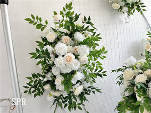 SPR bouquet da sposa piante artificiali Bouquet forniture di seta peonia di decorazioni per la casa centrotavola per la decorazione della tavola di nozze - Product Image 3