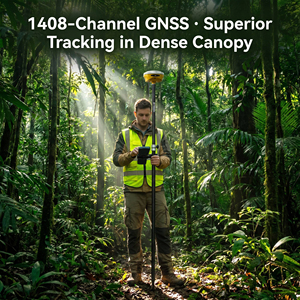 อุปกรณ์สำรวจ Hi Target V300 ระบบ GPS/GNSS RTK แบบสองความถี่ พร้อมโค้ด GPS RTK ใช้งานได้ไม่มีปัญหา GNSS RTK - Product Image 3
